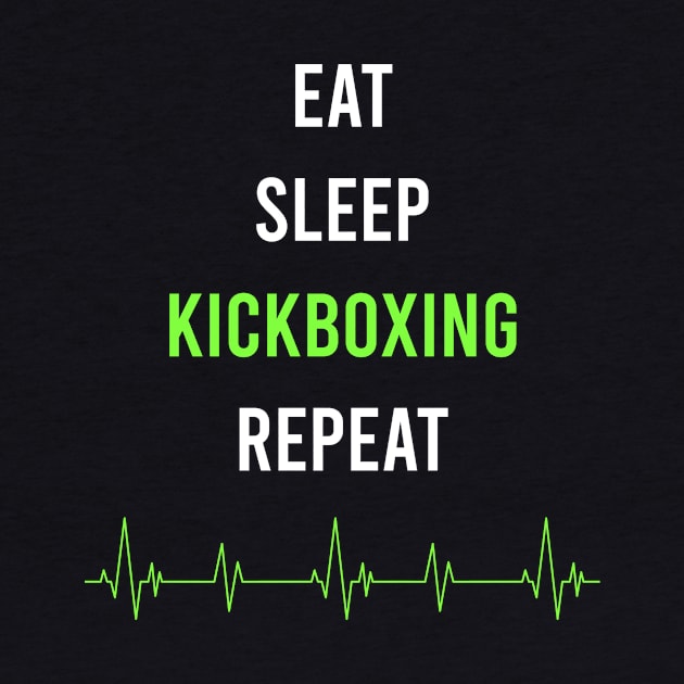 Eat Sleep Repeat Kickboxing by symptomovertake